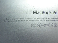 MacBook Pro 15" A1398 Early 2013 ME664LL ME665LL Housing Bottom Case 923-0411 #2 - Laptop Parts - Buy Authentic Computer Parts - Top Seller Ebay