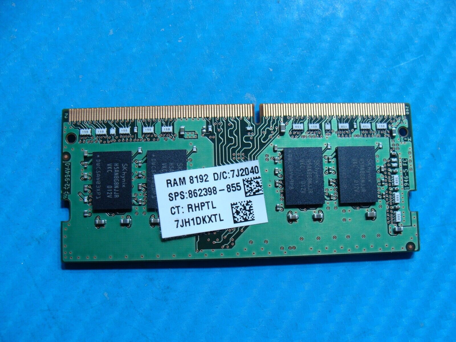 HP 15-dw2063st So-Dimm SK Hynix 8GB 1Rx8 Memory RAM PC4-2666V HMA81GS6JJR8N-VK