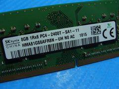 Dell 3390 2-in-1 SK Hynix 8GB 1Rx8 PC4-2400T Memory RAM SO-DIMM HMA81GS6AFR8N-UH