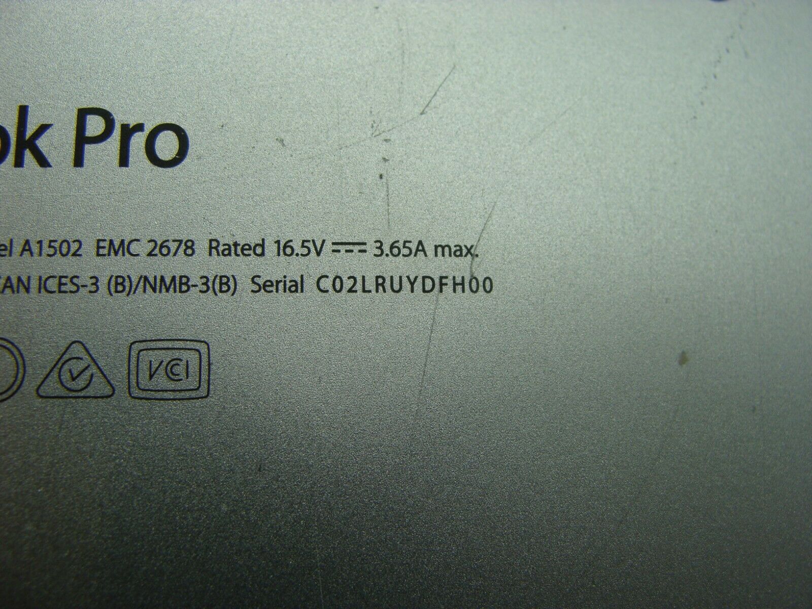 MacBook Pro A1502 13