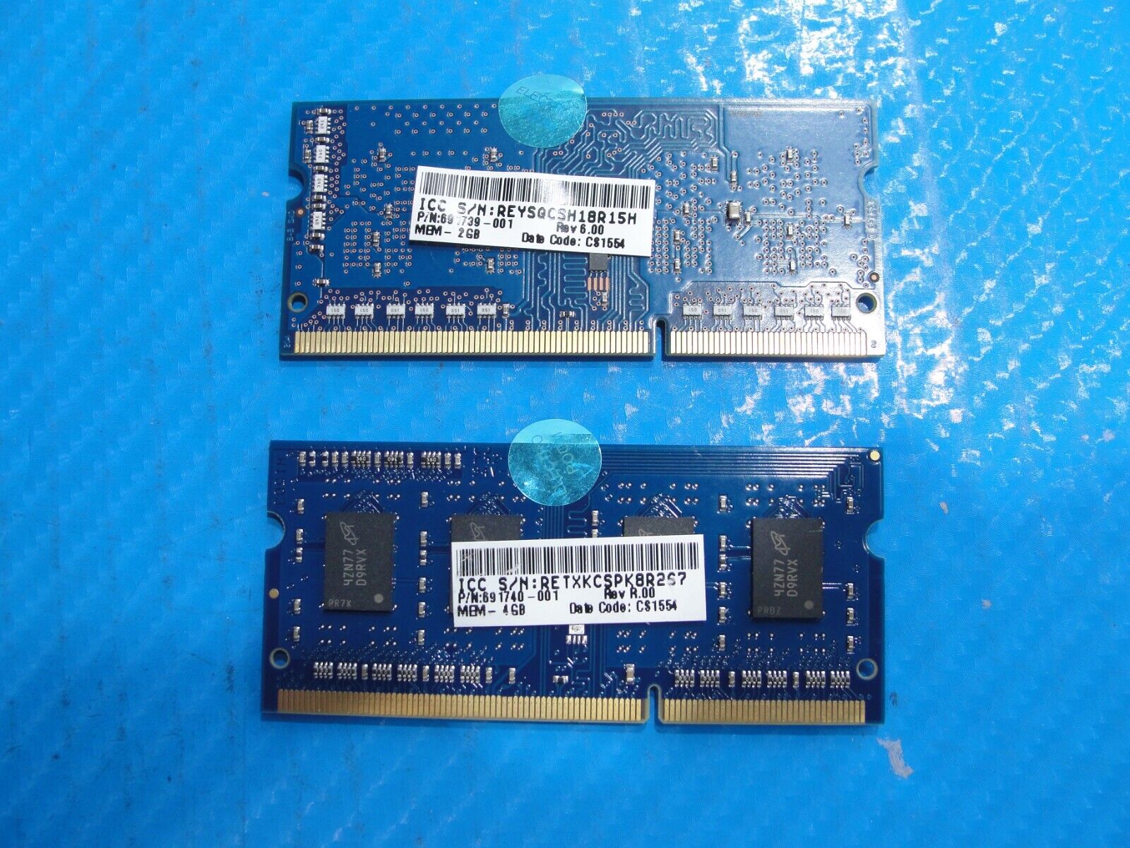 HP m6-n113dx SK hynix+Kingston 6GB (4GB+2GB) SO-DIMM Memory RAM HMT425S6CFR6A-PB