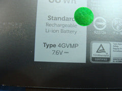 Dell Latitude 14" 5400 Genuine Battery 7.6V 68Wh 8500mAh 4GVMP 9JRYT Excellent