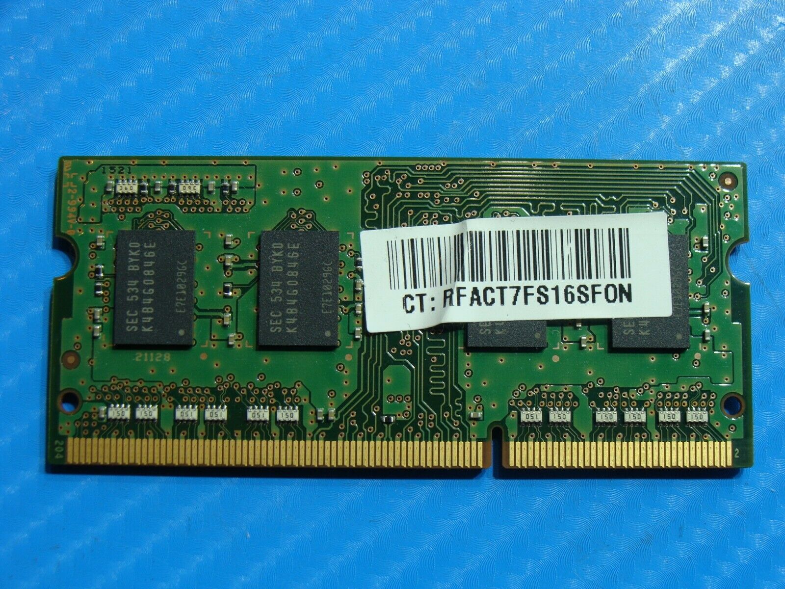 HP 440 G3 Samsung 4GB 1Rx8 Memory RAM SO-DIMM PC3L-12800S M471B5173EB0-YK0 