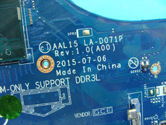 Dell Inspiron 17 5759 17.3" Genuine i7-6500U 2.5Ghz Motherboard LA-D071P RV4XN
