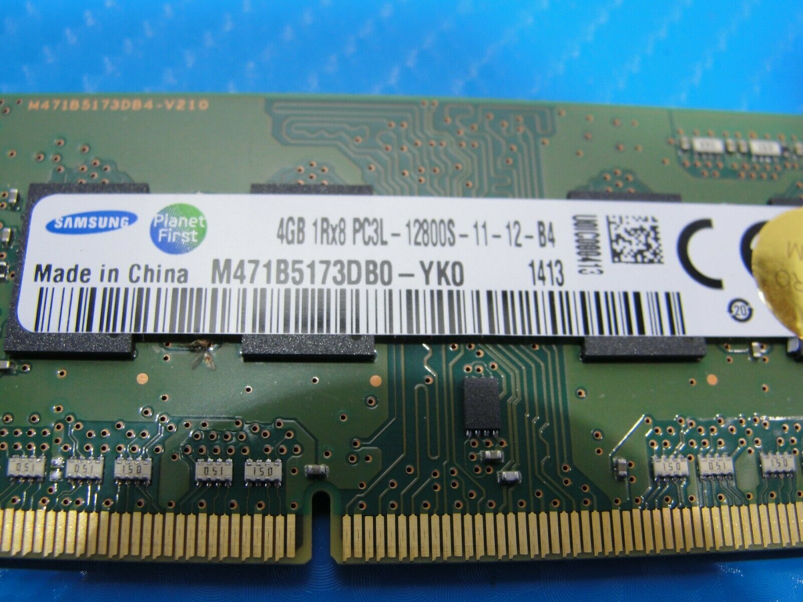 HP 15-5547 Samsung 4GB 1Rx8 PC3L-12800S SO-DIMM RAM Memory M471B5173DB0-YK0 - Laptop Parts - Buy Authentic Computer Parts - Top Seller Ebay