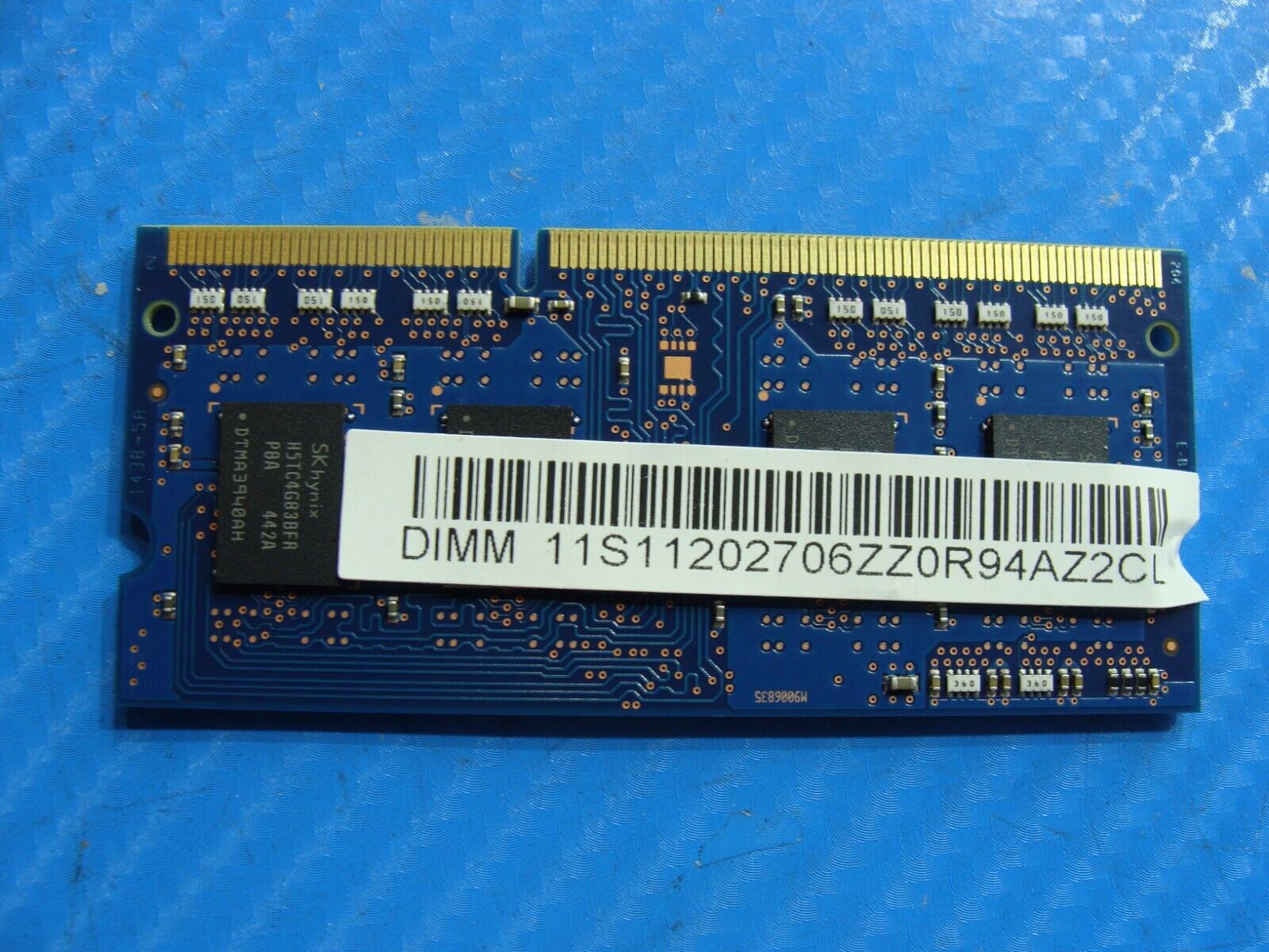 Lenovo 2-15 SK Hynix 4GB 1Rx8 PC3L-12800S SO-DIMM Memory RAM HMT451S6BFR8A-PB