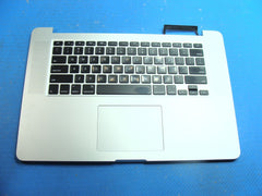 MacBook Pro A1398 15 Mid 2015 MJLQ2LL/A Top Case w/Battery Silver 661-02536