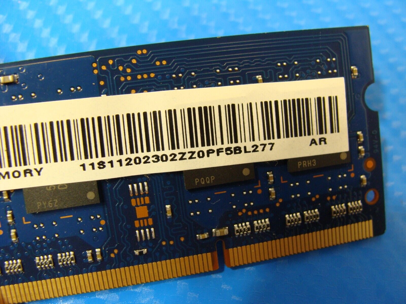 Lenovo Z50-75 So-Dimm Ramaxel 4GB Memory Ram PC3L-12800S RMT3170ME68F9F-1600