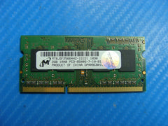 MacBook A1278 Laptop Micron 2GB Memory PC3-8500S-7-10-B1 MT8JSF25664HZ-1G1D1 - Laptop Parts - Buy Authentic Computer Parts - Top Seller Ebay