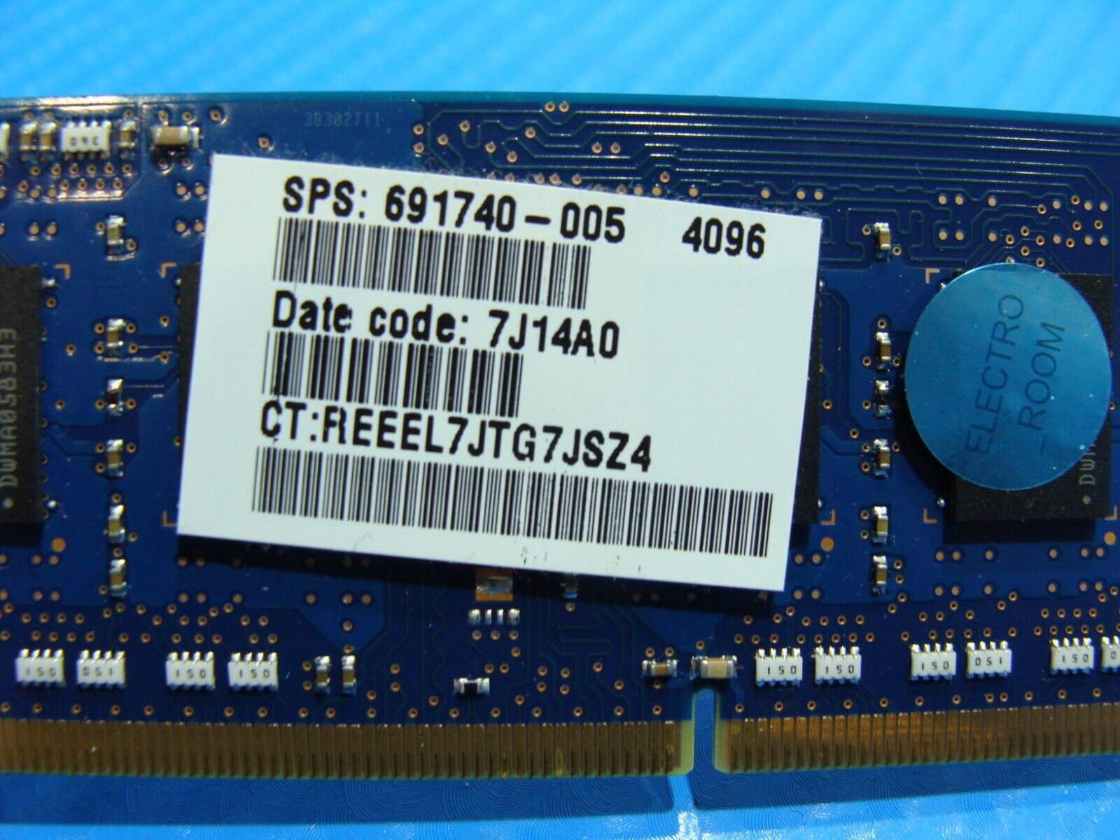 HP 15-r030wm SK Hynix 4GB 1Rx8 PC3L-12800S SO-DIMM Memory RAM HMT451S6BFR8A-PB