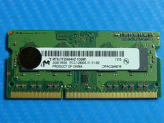 MacBook Pro A1278 Micron SO-DIMM RAM Memory 2GB PC3-12800S MT8JTF25664HZ-1G6M1 - Laptop Parts - Buy Authentic Computer Parts - Top Seller Ebay