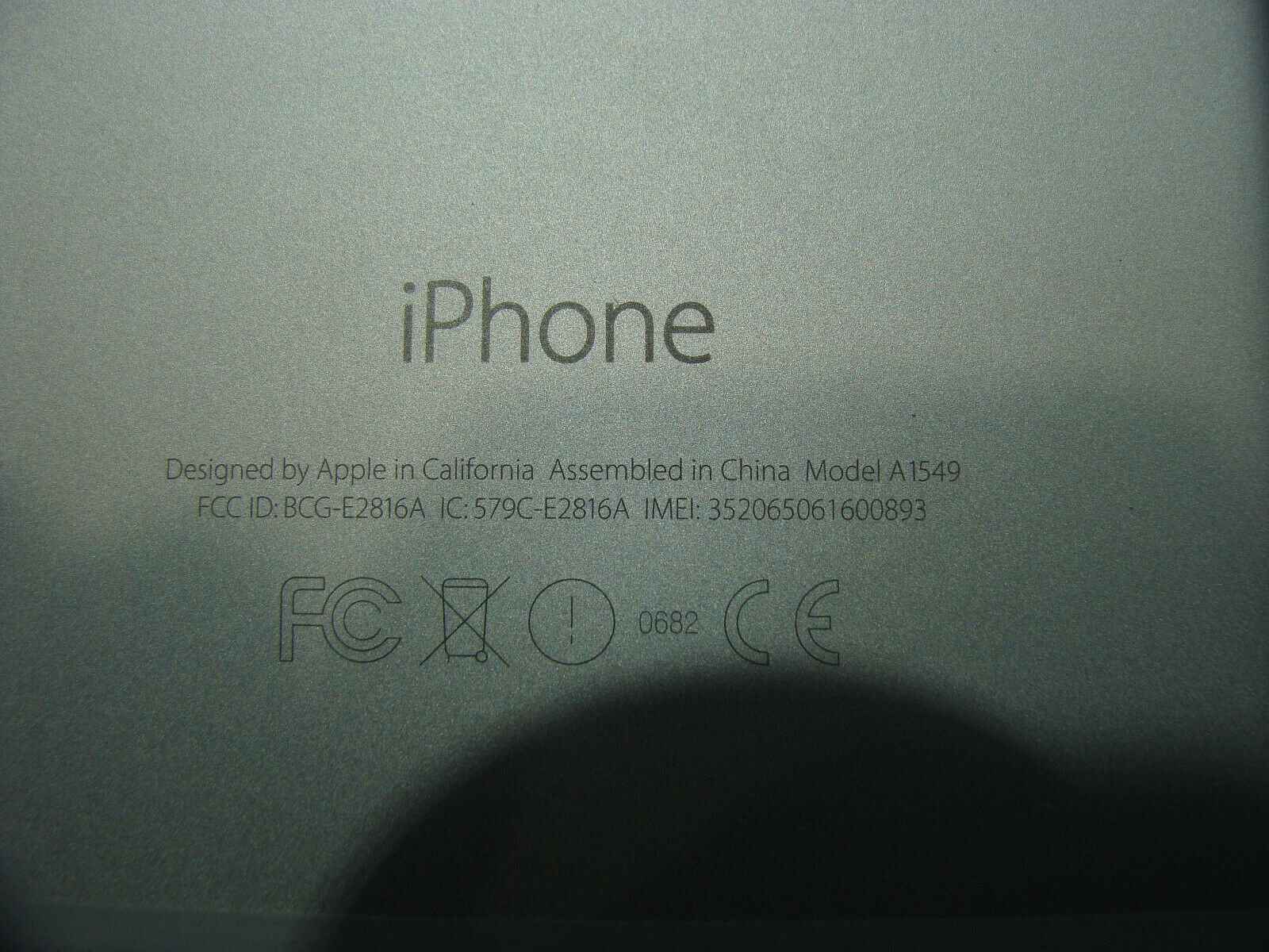 iPhone 6 A1549 4.7