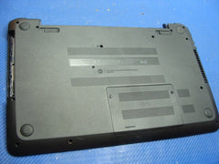 HP 15.6 15-f222wm Genuine Bottom Case w/Cover Door Speakers EAU96002010