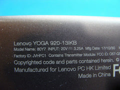 Lenovo Yoga 13.9" 920-13IKB 80Y7 Genuine Laptop Bottom Case Silver AM14U000300 - Laptop Parts - Buy Authentic Computer Parts - Top Seller Ebay