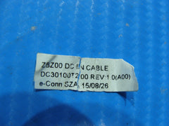 Dell Latitude E7250 12.5" DC In Power Jack w/Cable DC30100T200 4W9NY