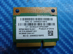 HP ENVY dv6-7000 Series 15.6" Genuine WiFi Wireless Card 689457-001 HP