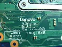 Lenovo ThinkPad T480s 14" Intel i5-8350U 1.7GHz 8GB Motherboard 02HL838 NM-B471