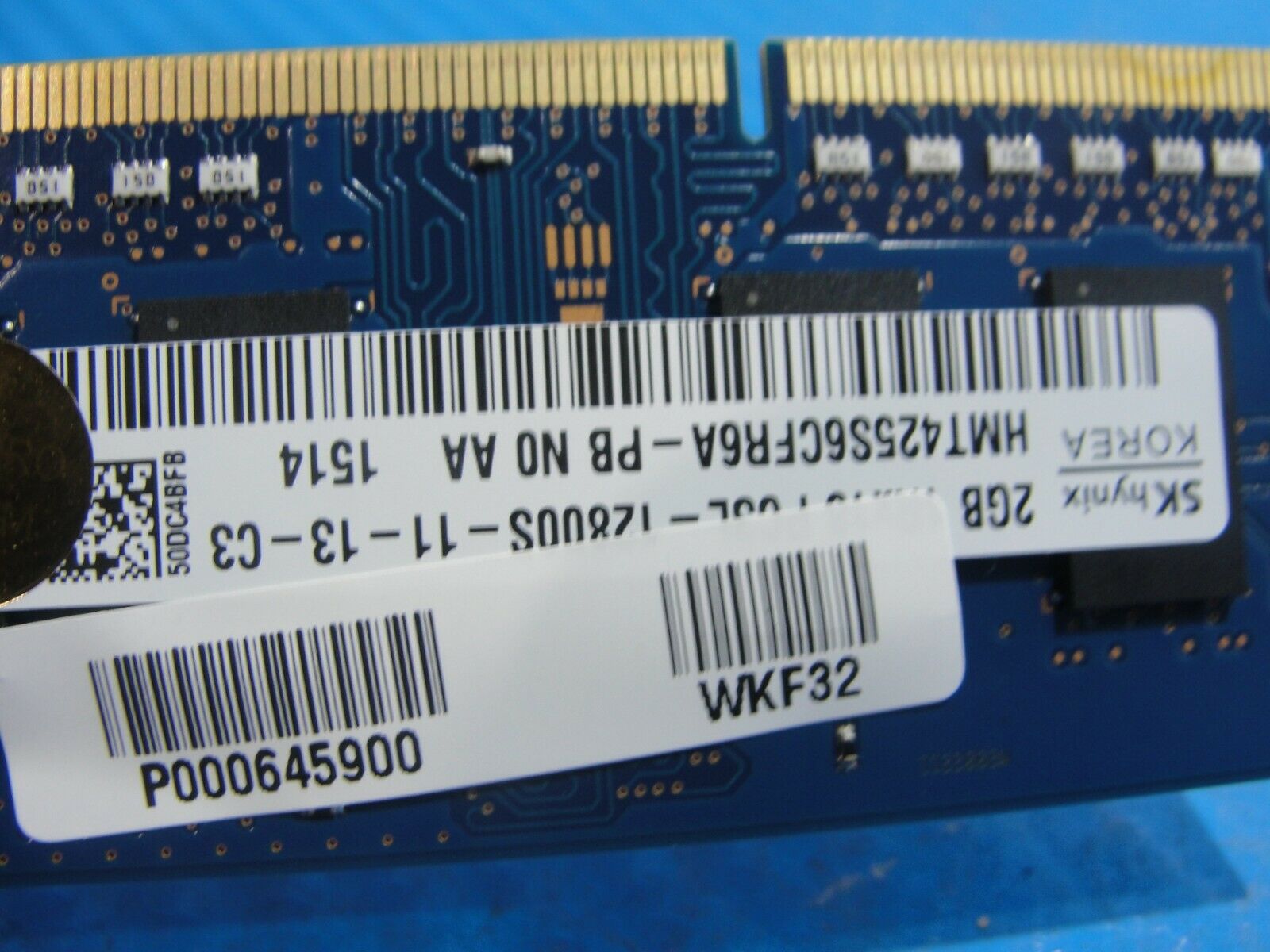 Toshiba E45W SK hynix 2GB 1Rx16 SO-DIMM Memory RAM PC3L-12800S HMT425S6CFR6A-PB - Laptop Parts - Buy Authentic Computer Parts - Top Seller Ebay