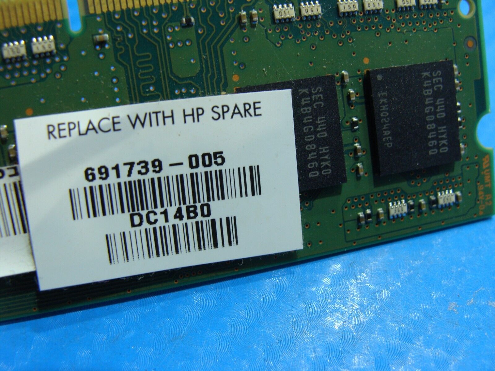 HP 17-f114dx Samsung 4GB PC3L-12800S Memory RAM SO-DIMM M471B5173QH0-YK0