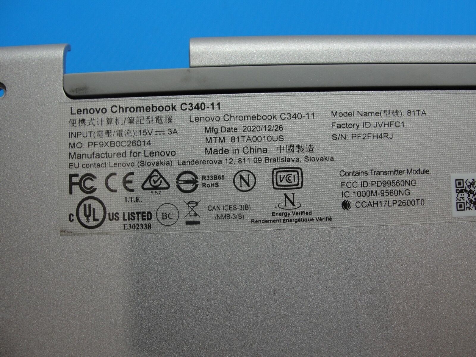 Lenovo Chromebook 11.6