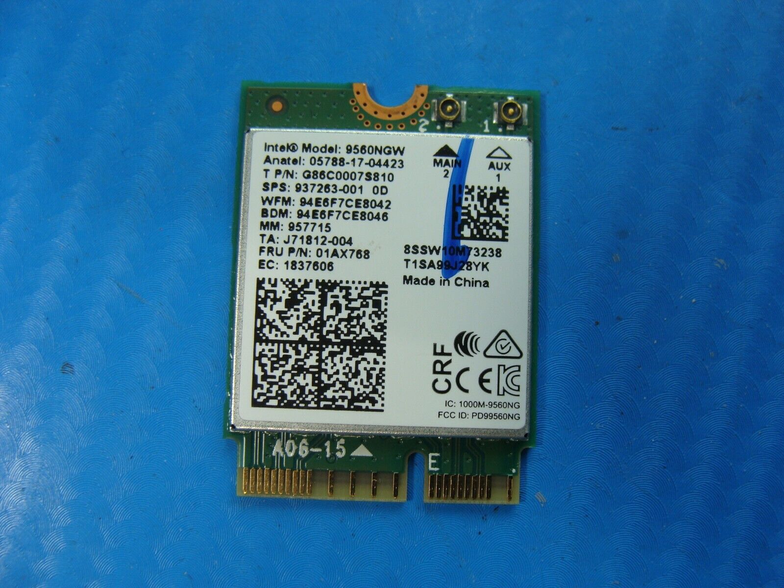 Lenovo Legion Y540-17IRH 17.3 Wireless WiFi Card 9560NGW 01AX768