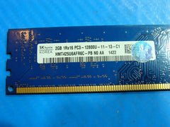 Dell 7010 Dimm Hynix 2GB Memory 1Rx16 PC3-12800U-11-13-C1 HMT425U6AFR6C-PB 