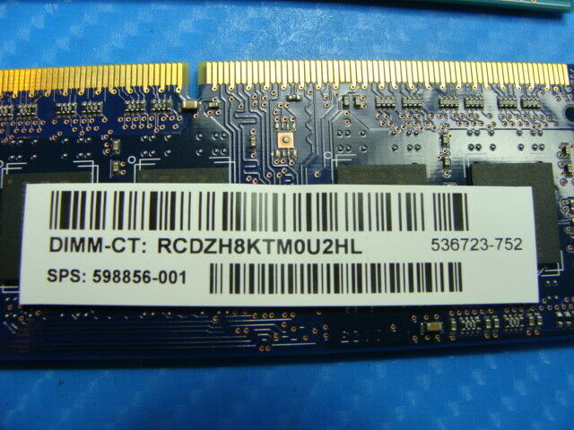 HP 4535 SO-DIMM Hynix Nanya 2GBx2 Memory HMT325S6BFR8C-H9 NT2GC64B88B0NS-CG - Laptop Parts - Buy Authentic Computer Parts - Top Seller Ebay