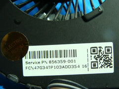 HP Pavilion 15-au010wm 15.6" Genuine CPU Cooling Fan 856359-001 47G34TP103 HP