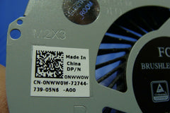 Dell Inspiron 15 7567 15.6" Genuine Laptop CPU Cooling Fan NWW0W Dell