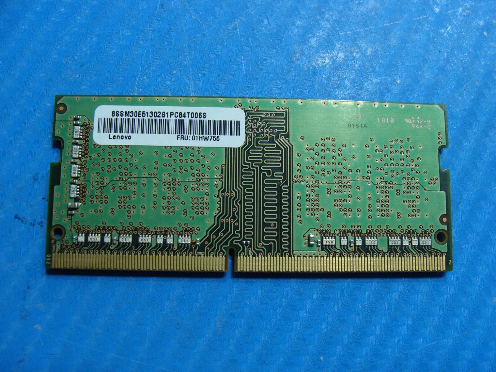 Lenovo T470s Samsung 4GB 1Rx16 PC4-2400T Memory RAM SO-DIMM M471A5244BB0-CRC