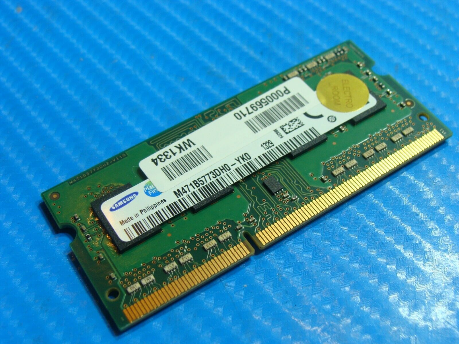 Toshiba P55-A5312 Samsung 2GB PC3L-12800S SO-DIMM Memory RAM M471B5773DH0-YK0 Samsung