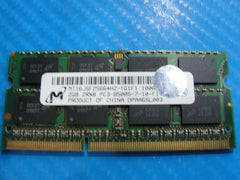 Macbook Pro A1286 Micron 2GB Memory Ram So-Dimm pc3-8500s mt16jsf25664hz-1g1f1 