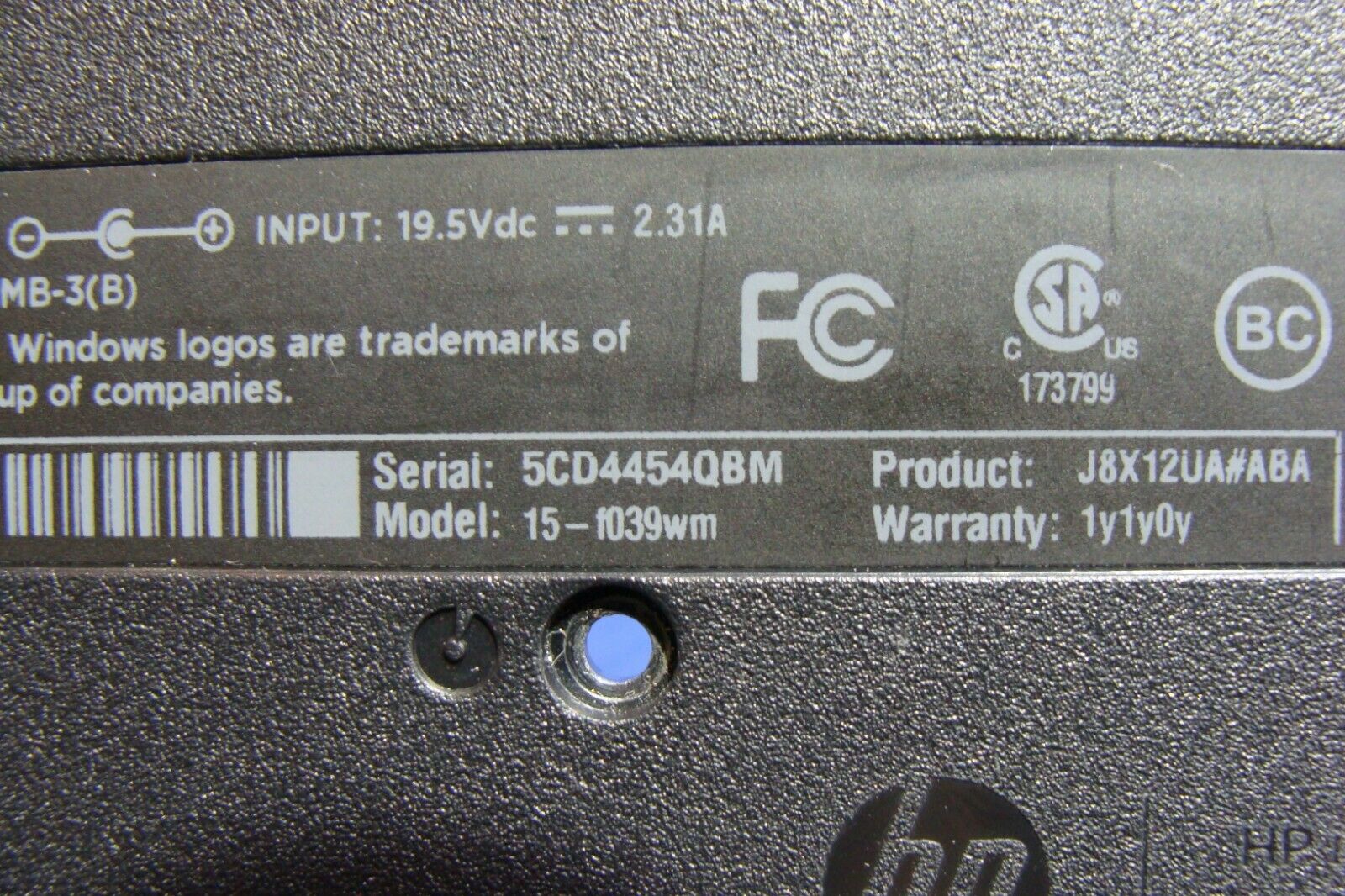 HP 15.6