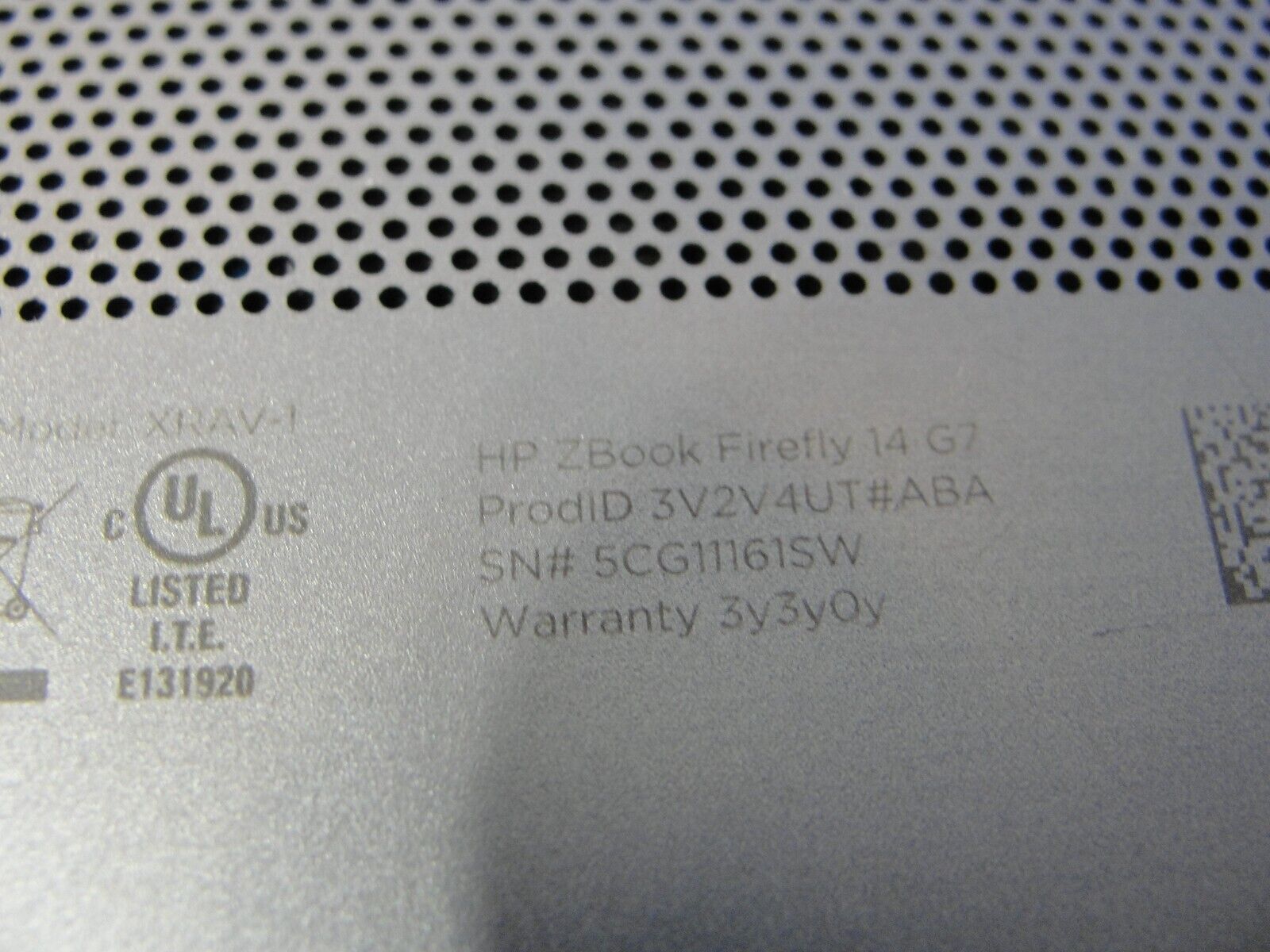 HP ZBook Firefly 14 G7 Mobile Workstation i5-10310u 16GB 256GB /WRTY May 2024