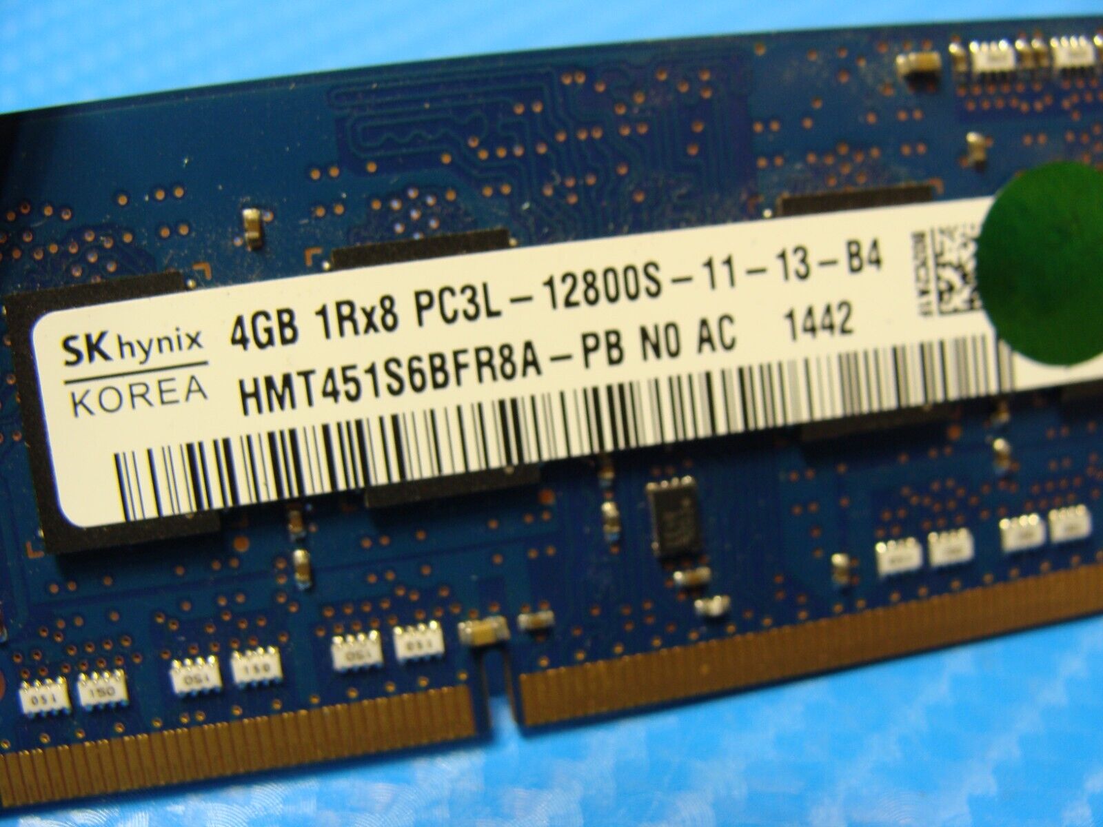 Acer E5 572G-31CL 4GB 1Rx8 PC3L-12800S Memory RAM SO-DIMM HMT451S6BFR8A-PB