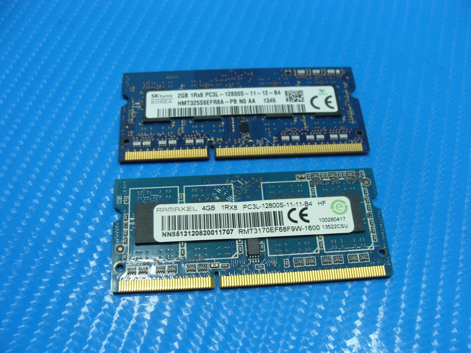 HP Envy 15-j 6GB (2GB & 4GB) Memory RAM SO-DIMM PC3L-12800S RMT3170EB68F9W-1600