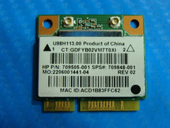 HP Pavilion 15-p214dx 15.6" Genuine Wireless WiFi Card RTL8188EE 709505-001 - Laptop Parts - Buy Authentic Computer Parts - Top Seller Ebay