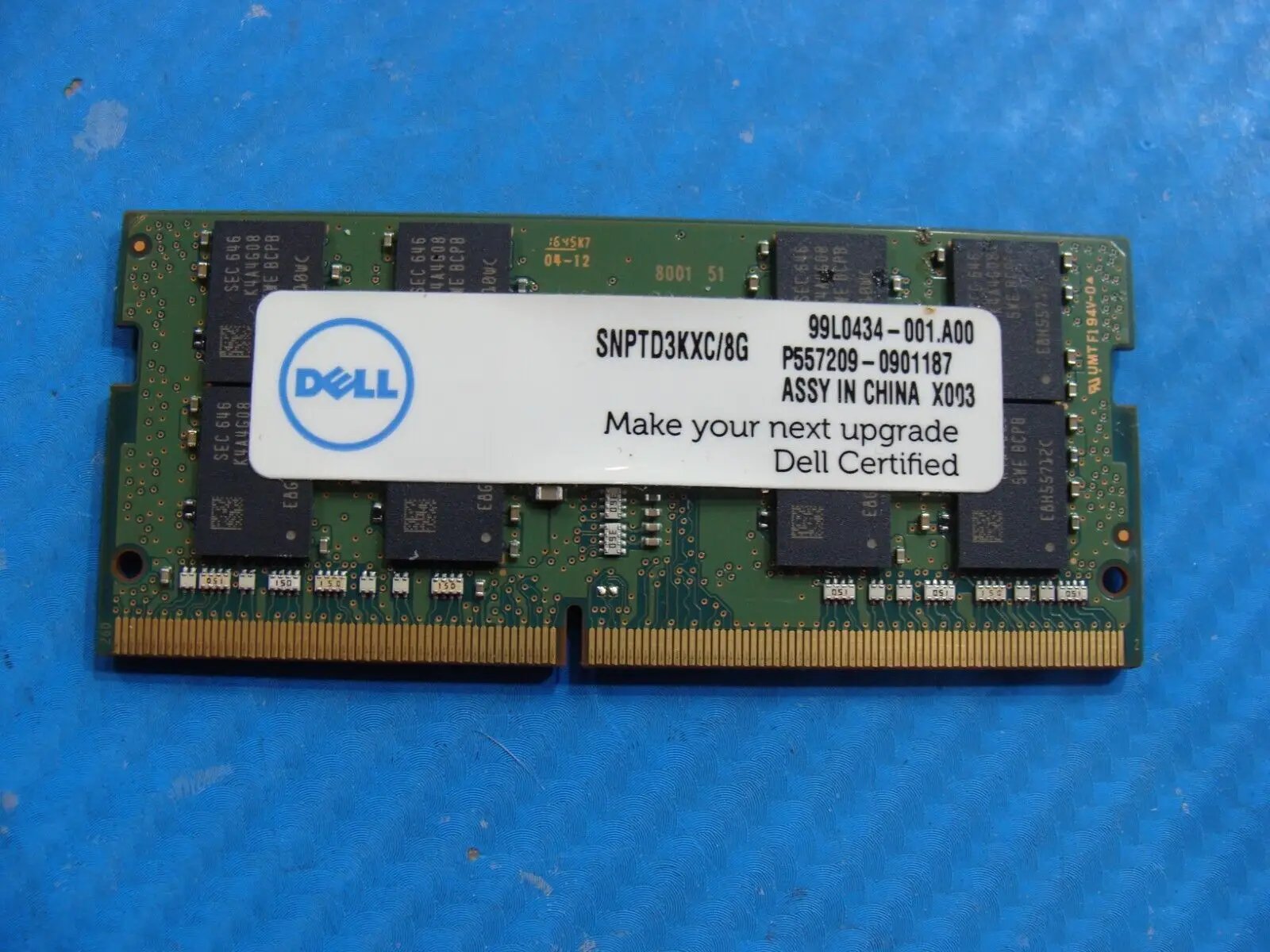 Dell E5570 So-Dimm Samsung 8GB 2Rx8 Memory RAM PC4-2133P M471A1G43EB1-CPB