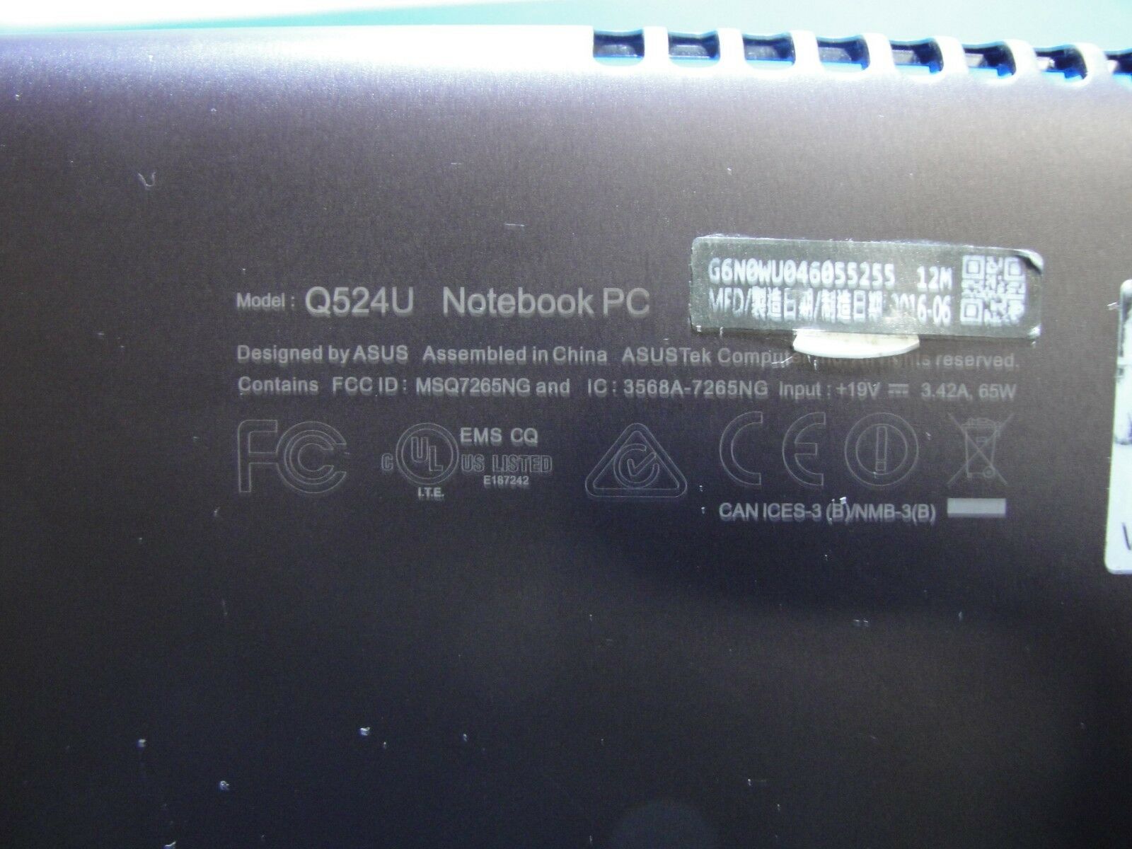 Asus Q524U 15.6