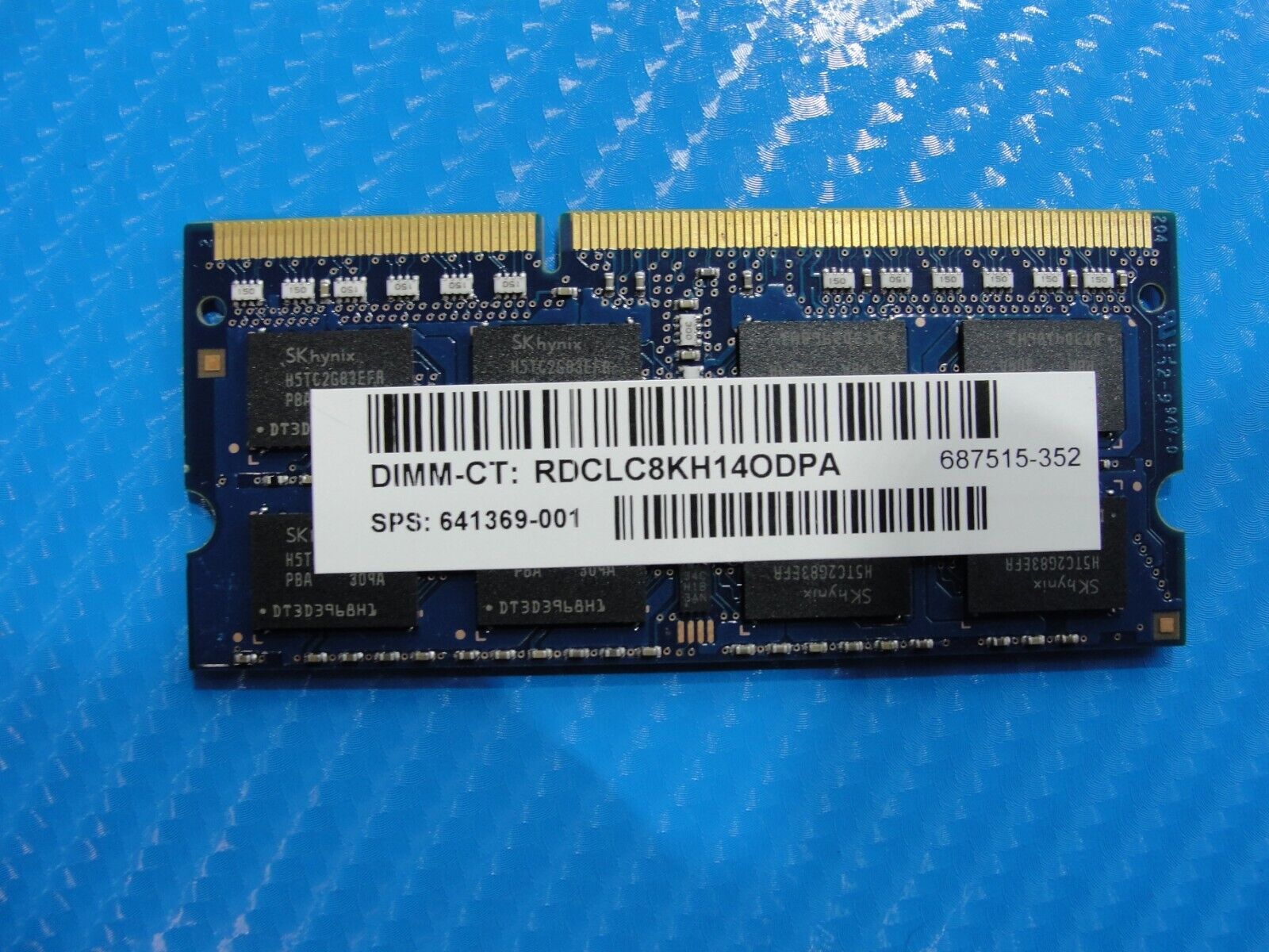 HP 850 G So-Dimm SK Hynix 4GB 2Rx8 Memory Ram PC3L-12800S HMT351S6EFR8A-PB