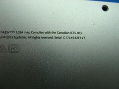 MacBook Air 13" A1466 Mid 2013 MD760LL/A OEM Bottom Case Silver 923-0443 Apple