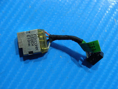 HP 15-f211wm 15.6" Genuine Laptop DC in Power Jack w/ Cable 730932-FD1