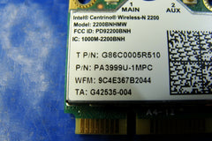 Toshiba Satellite P845t-S4305 14" Genuine Laptop Wireless WiFi Card 2200BNHMW Toshiba