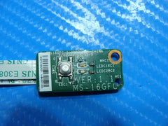 MSI GE60 MS-16GF 15.6" Genuine Laptop Power Button Board w/Cable MS-16GFC