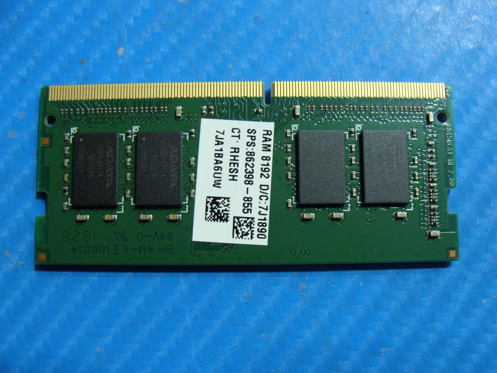 HP 15-da0086od ADATA 8GB 1Rx8 PC4-2400T SO-DIMM Memory RAM AO1P24HC8T1-BPGS