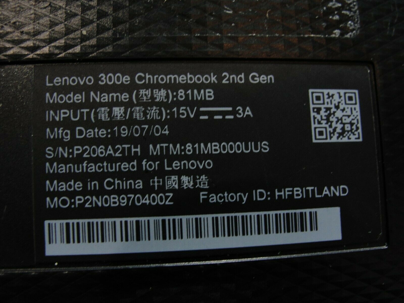 Lenovo Chromebook 11.6