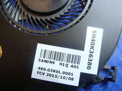 Lenovo Edge 2-1580 15.6" Cooling Fan w/Heatsink 460.03R0L.0001 5H40K36386 ER* - Laptop Parts - Buy Authentic Computer Parts - Top Seller Ebay