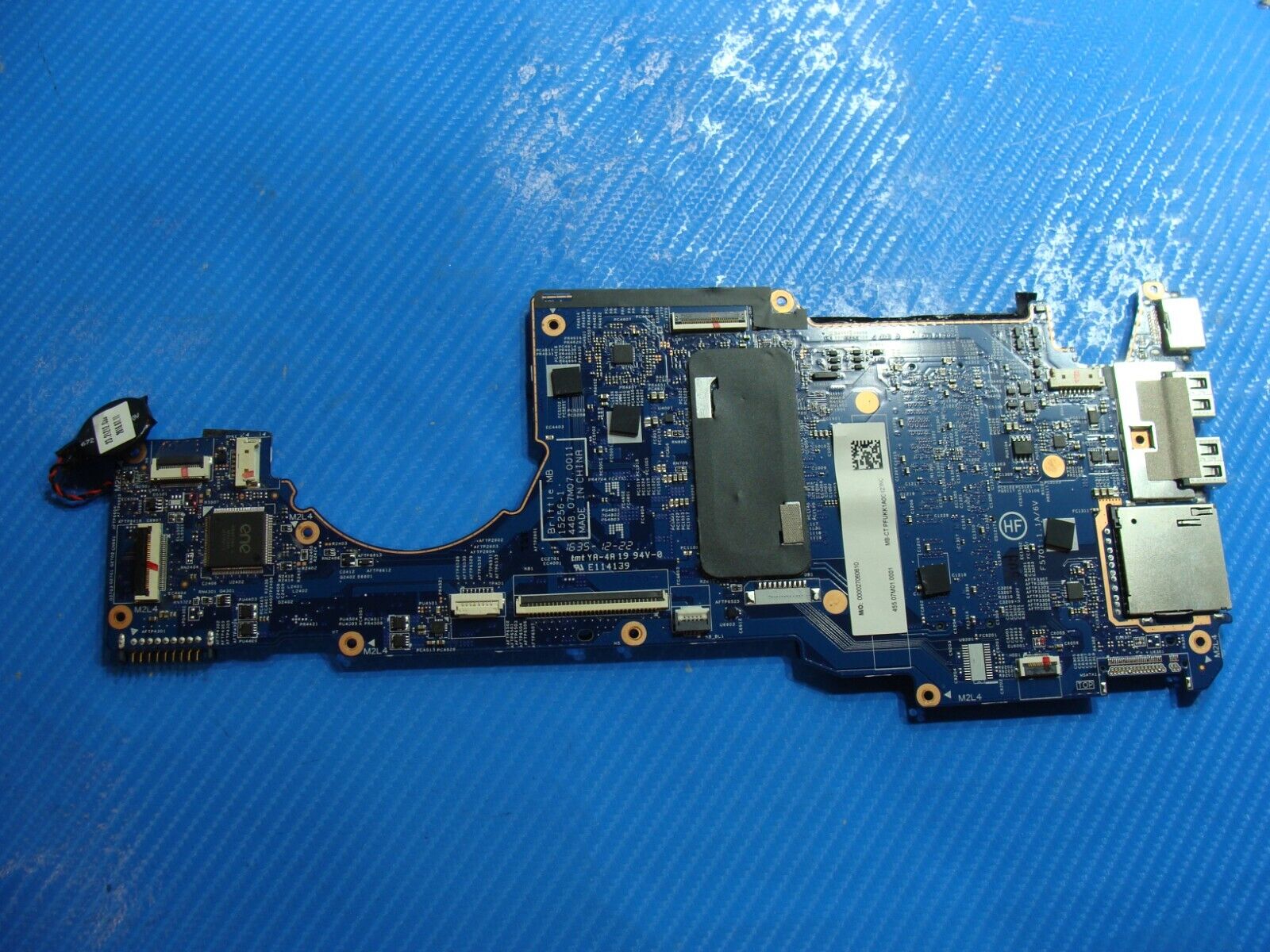 HP Pavilion X360 13.3” M3-U001DX i3-6100U 2.3GHz Motherboard 855962-601 AS IS