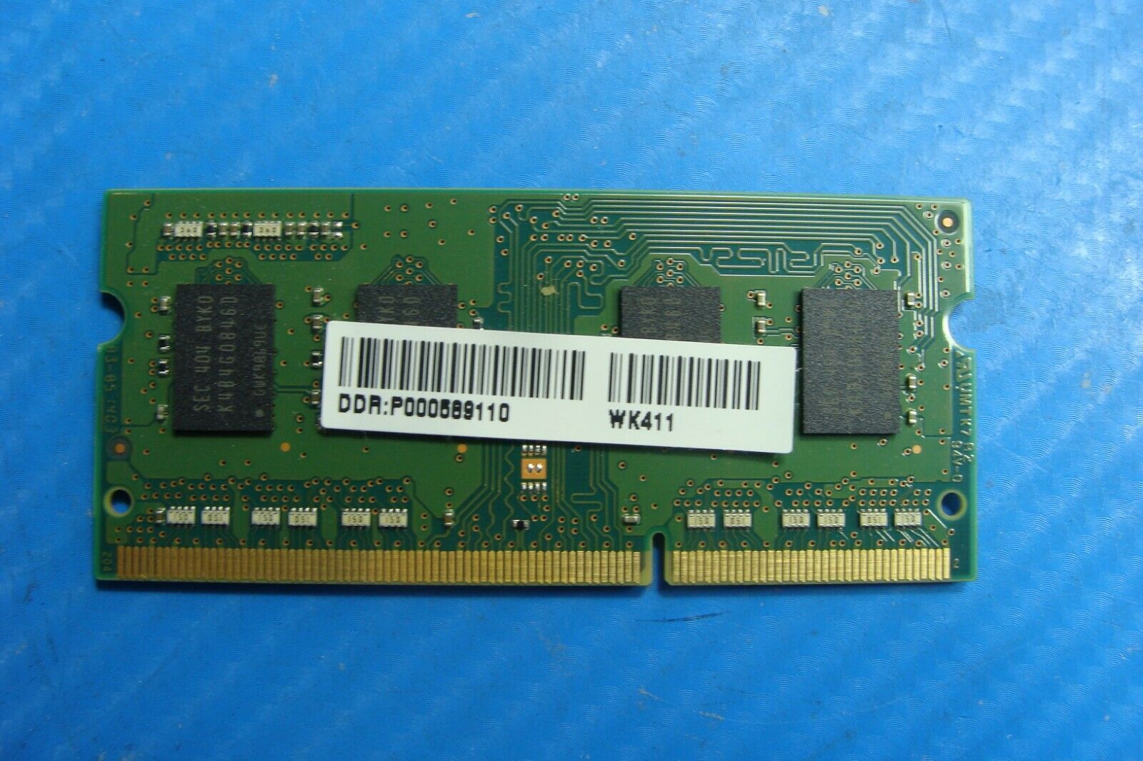 Toshiba C55t Samsung 4Gb 1Rx8 Memory Ram So-Dimm pc3l-12800s m471b5173qh0-yk0 