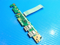 Asus Q405UA-BI5T5 14" Genuine Power Button USB Card Reader Board 60NB0G60-IO1010 